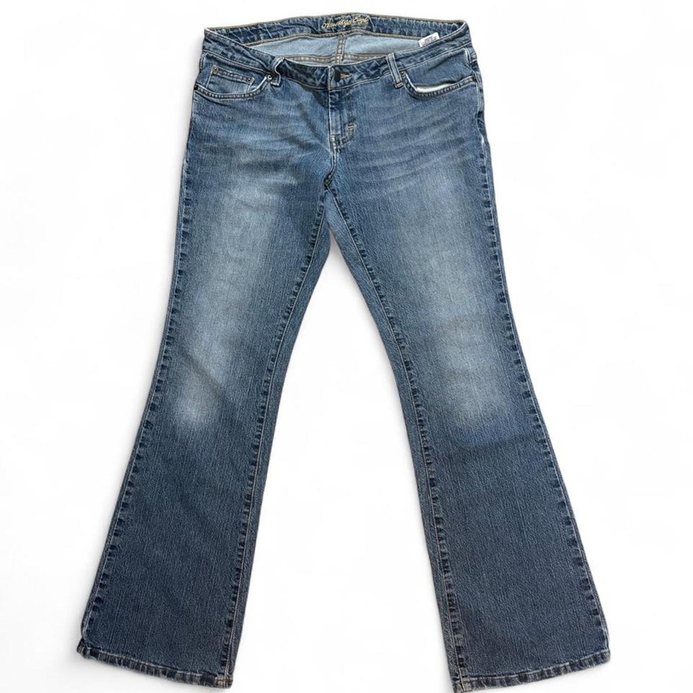 Vintage Y2K American Eagle Low Rise Bootcut Jeans Size 10